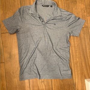 Travis Mathew Light Gray Golf Polo
